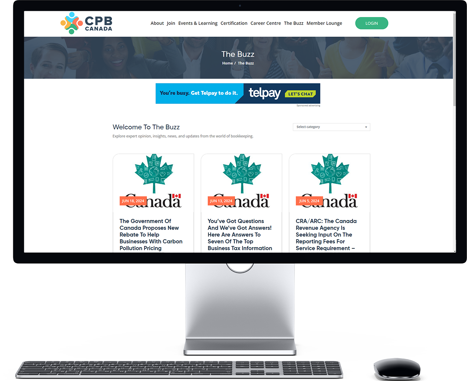 CPB Canada Website Advertising